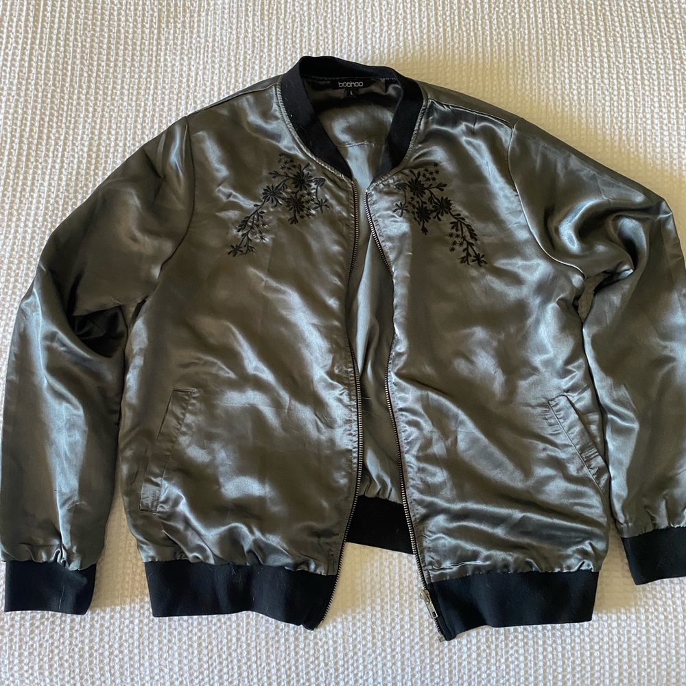 Boohoo bomber jacket